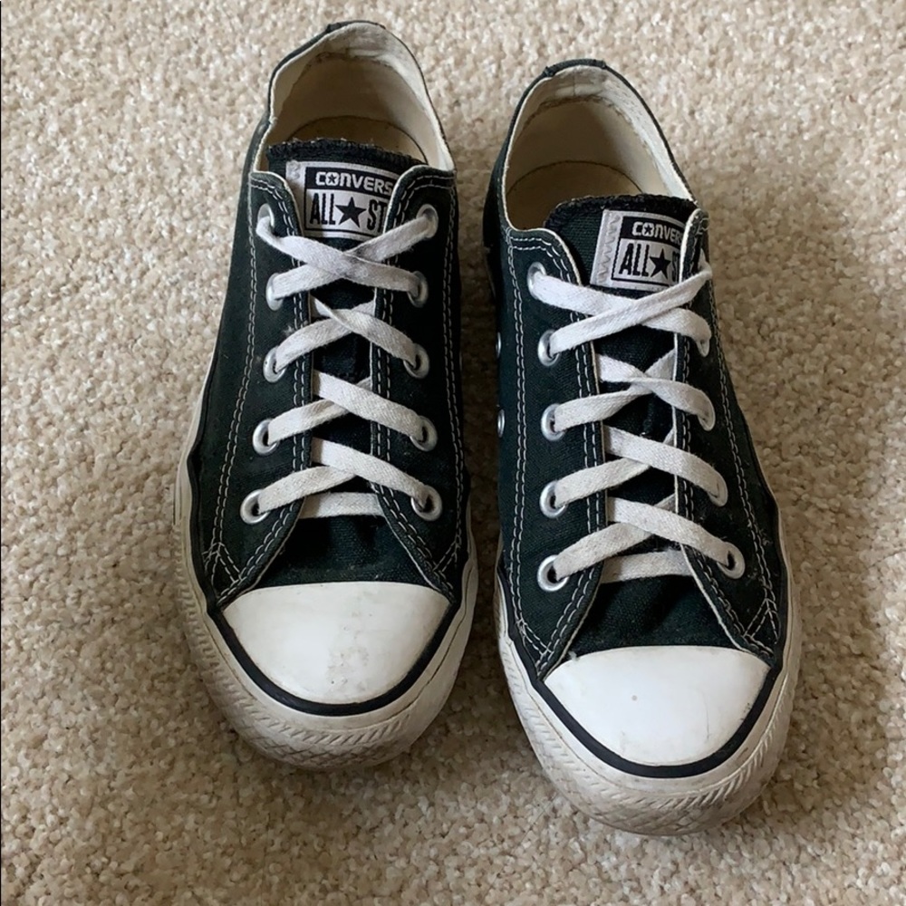 black converse